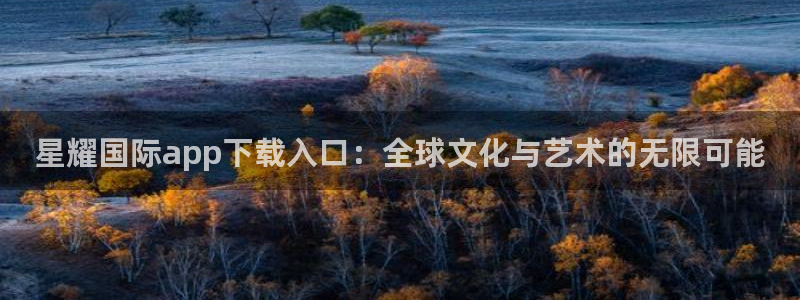 赢咖app官网下载：星耀国际app下载入口：全球文化与艺术的无限可能